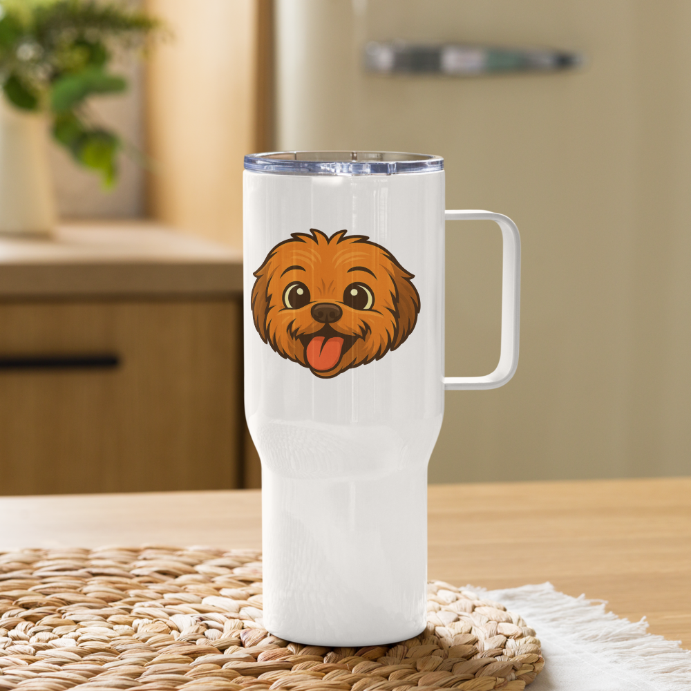 Happy Fluff Travel Mug