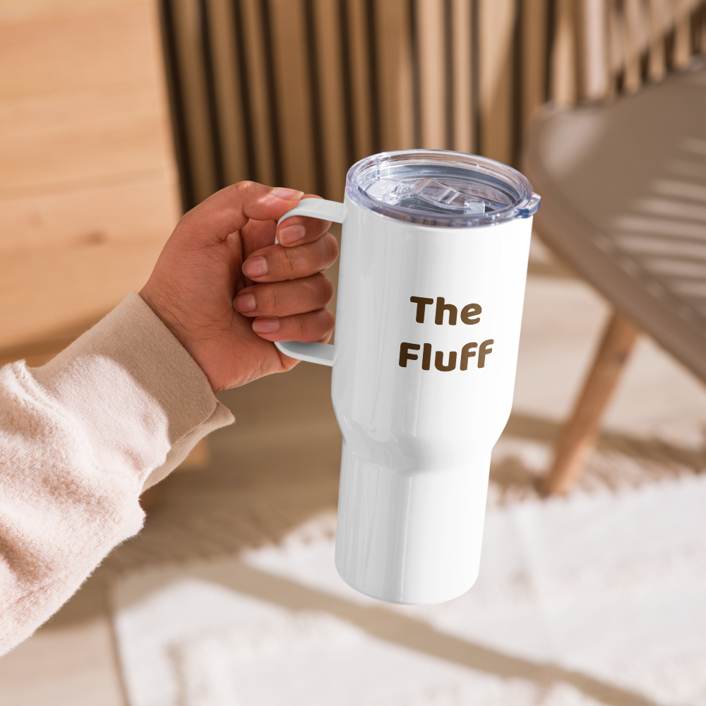 Happy Fluff Travel Mug