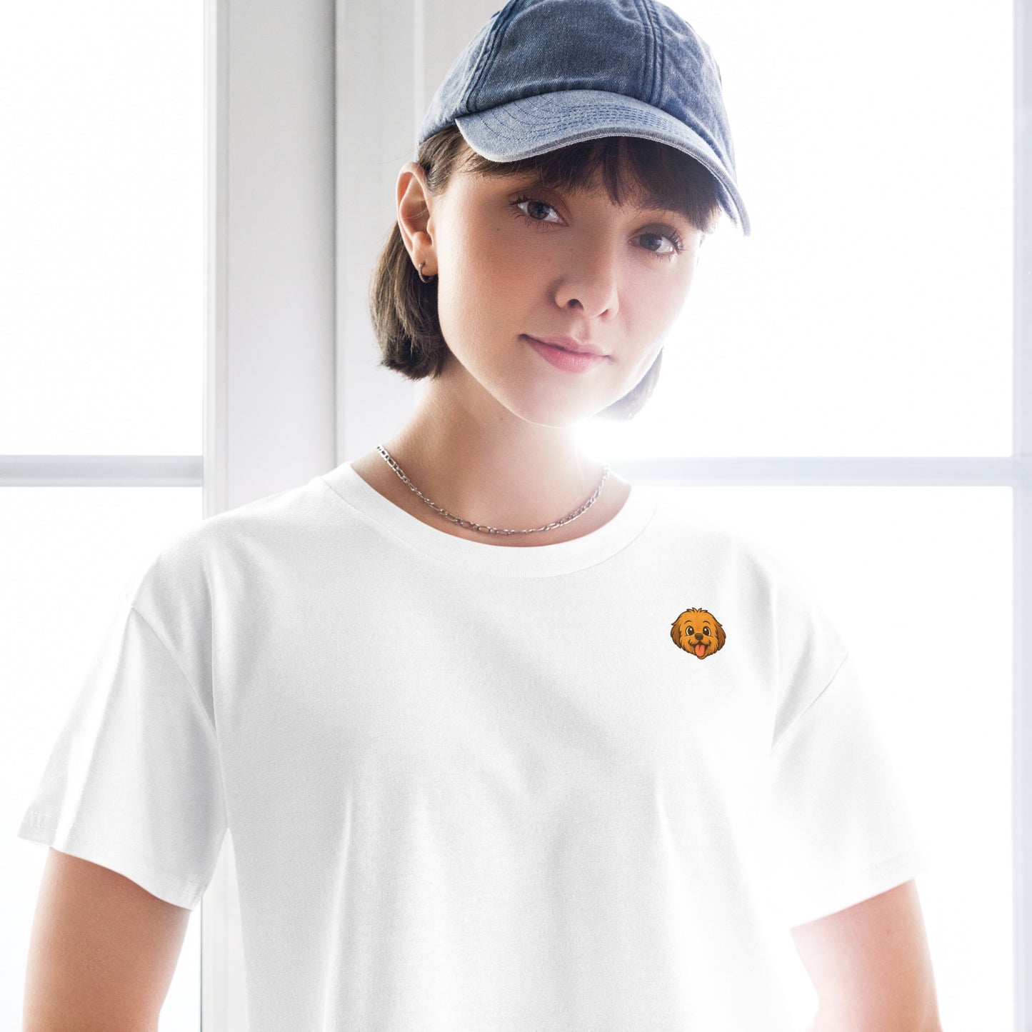 Happy Fluff Women's Crop Top